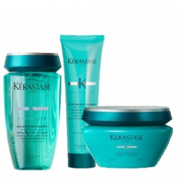 PACK KERASTASE EXTENTIONISTE BAÑO 250ML + MASCARILLA 200 ML + THERMIQUE 150ML